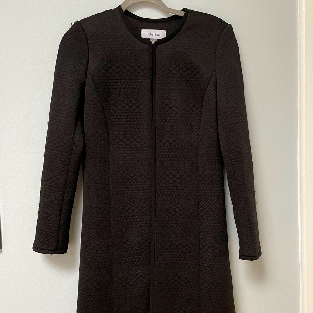 Calvin Klein duster jacket